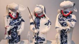 Ela Mukherjee. ceramic art, delhi ceramic art, Gallerie Nvya, sculptures, Gallerie Nvya exhibition, india news