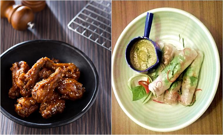 chicken-wings-chicken-rice-paper-roll-mamagoto