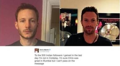 coldplay, coldplay mumbai concert, coldplay concert, chris martin, chris martin coldplay, chris martin in mumbai, chris martin twitter, not coldplay chris martin, indian express, indian express news