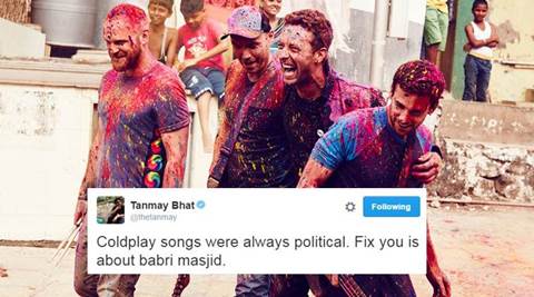 Congress wants Coldplay’s Mumbai concert to be postponed and people are fuming