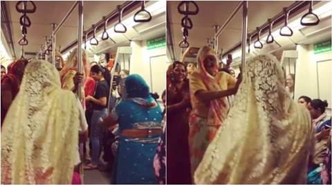 VIDEO: This group of women breaking into dance on the Delhi metro is something you don’t want to miss