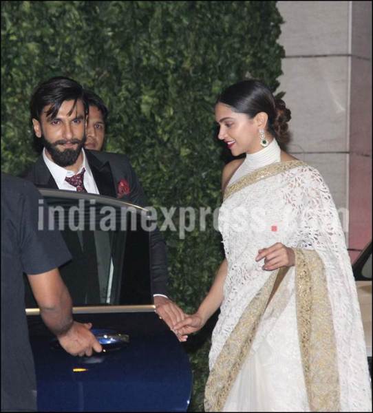 Deepika Padukone and Ranveer Singh spotted