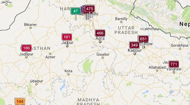 delhi air pollution, delhi pollution, delhi smog, most polluted city, most polluted city india, most polluted place, delhi air quality, air quality index, aqi, india news