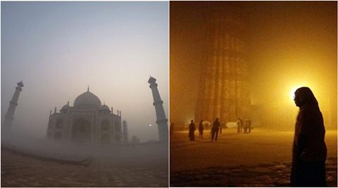 Delhi Pollution: From Taj Mahal to Qutub Minar, hazy Instagram photos of smog-covered monuments