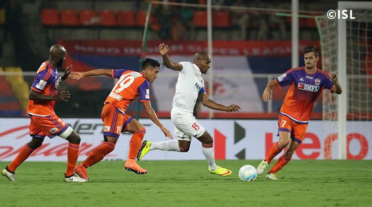 Image result for Pune City vs Delhi Dynamos