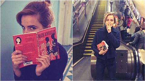 Emma Watson Hides 100 Copies Of Maya Angelous Book In