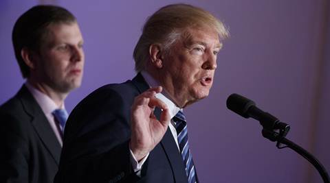 Donald Trump will accept results if they’re ‘legit and fair’, says son Eric Trump