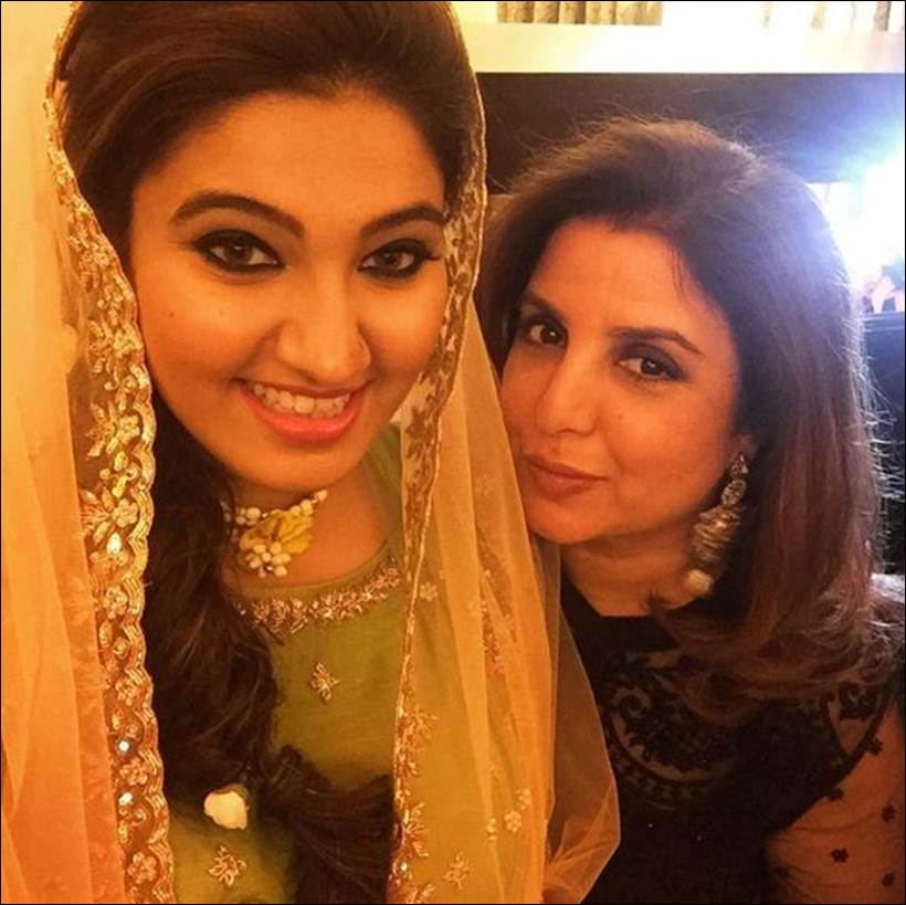 Farah Khan, Sania Mirza sister
