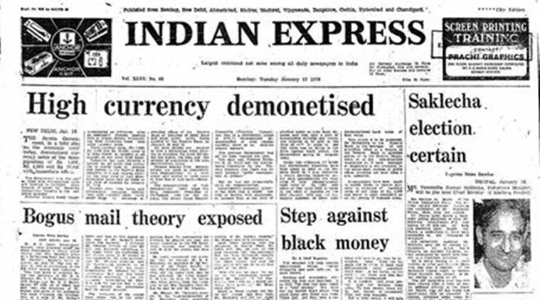 demonetisation, demonetisation 2016, demonetisation past, demonetisation 1946, demonetisation 1978, Narendra Modi, demonetisation policy, currency demonetised, currency notes, currency banned, Rs 500 note, Rs 1000 note, india news, indian express