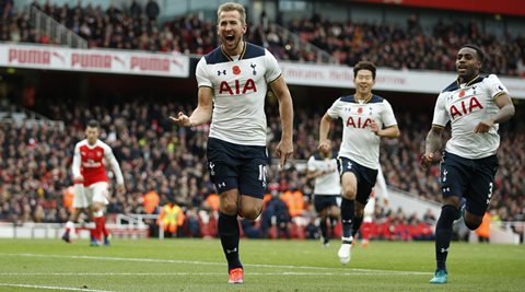 Bragging rights shared as Harry Kane clinches draw for Tottenham Hotspur  against Arsenal