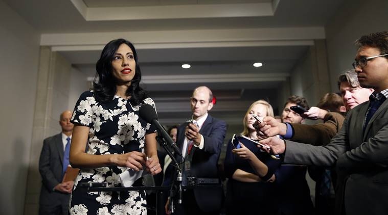 huma abedin, hillary clinton, republican hindu coalition, donald trump, trump news, us elections, us presidential elections, hindus for donald trump