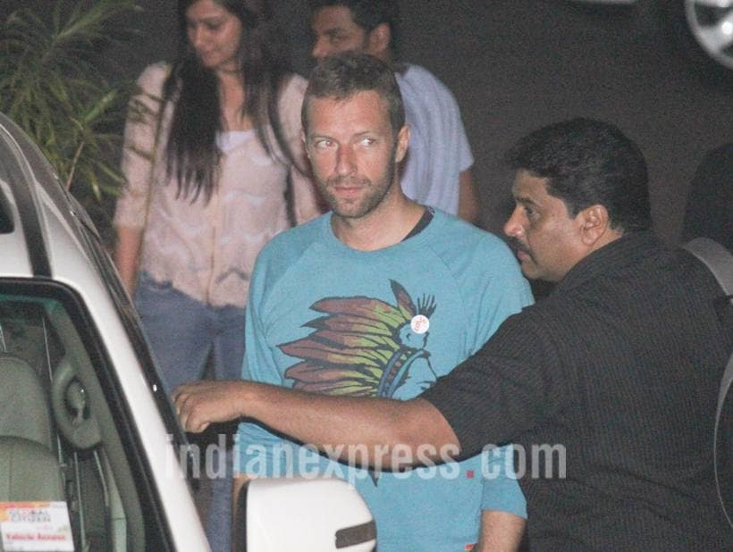 Chris Martin, Chris Martin coldplay, coldplay concert, Chris Martin bollywood, bollywood Chris Martin, farhan akhtar, farhan akhtar images, farhan akhtar pics, Arjun Rampal, Zoya Akhtar, kiran rao, entertainment photos, indian express, indian express news