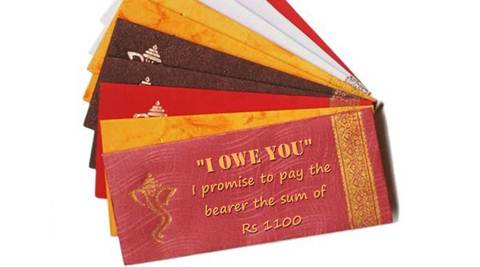 Demonetisation: Can’t give newlyweds Rs 500, Rs 1000 as shagun, so go for an ‘IOU’ envelope instead