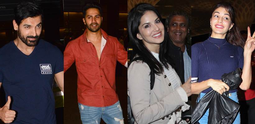 John Abraham Sunny Leone, Varun Dhawan Jacqueline Fernandez