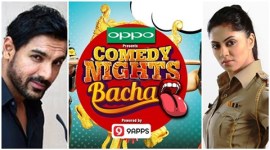 Kavita Kaushik John Abraham, Kavita Kaushik Comedy Nights Bachao, Kavita Kaushik supports John Abraham, Joh Abrahan walks out Comedy Nights Bachao, Kavita Kaushik grilled by Bharti Singh, Comedy Nights Bachao Krushna Abhishek, Krushna Abhishek John Abraham, Comedy Nights Bachao, John Abraham upcoming movies, John Abraham news, John Abraham updates, Kavita Kaushik news, Kavita Kaushik updates, television news, television updates, entertainment news, indian express news, indian express