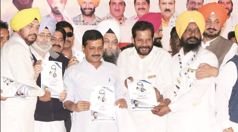 Punjab elections, Punjab assembly elections, Punjab AAP, Punjab dalit CM, Arvind Kejriwal, Kejriwal, Punjab news, India news, latest news, indian express