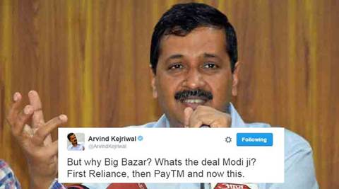 Arvind Kejriwal targets Big Bazaar in his latest tweet, asks Modi ‘what’s the deal?’ and gets trolled