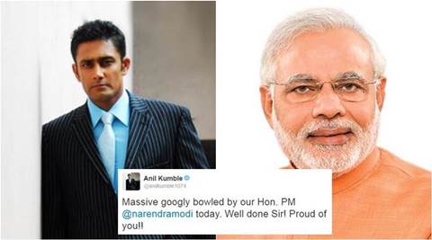 PM Narendra Modi and Anil Kumble’s mutual admiration on Twitter gets people talking