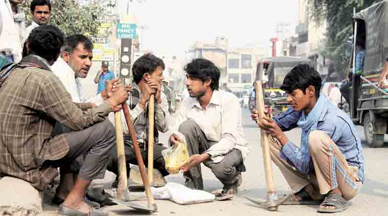 Can India Control Inflation By The Standard Monetary Policy? Going jobless at Labour Chowk: 'Eating at temples to save cash' | Cities News,The Indian Express