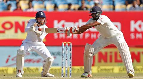 india vs england 1st test cricket score