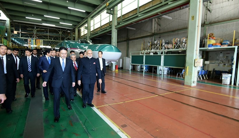 narendra modi, modi in japan, modi japan visit, modi shinzo abe, india japan relations, modi abe talks, modi visit to japan, shinkansen, japan bullet train