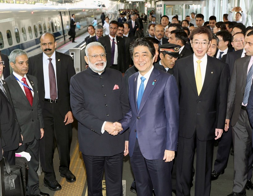 narendra modi, modi in japan, modi japan visit, modi shinzo abe, india japan relations, modi abe talks, modi visit to japan, shinkansen, japan bullet train