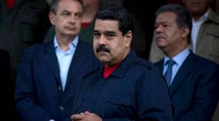 venezuela, venezuela president nicolas maduro, venezuela colombia border crossing, world news, indian express