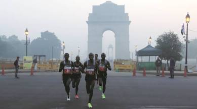 Eliud Kipchoge, Kipchoge, Airtel Delhi Half Marathon, Delhi half marathon, Delhi marathon, Delhi athletics, ADHM, ADHM 2016, ADHM winner 2016, Delhi smog, sports news