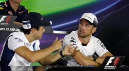 F1: Felipe Massa in tears at farewell after Brazilian GP