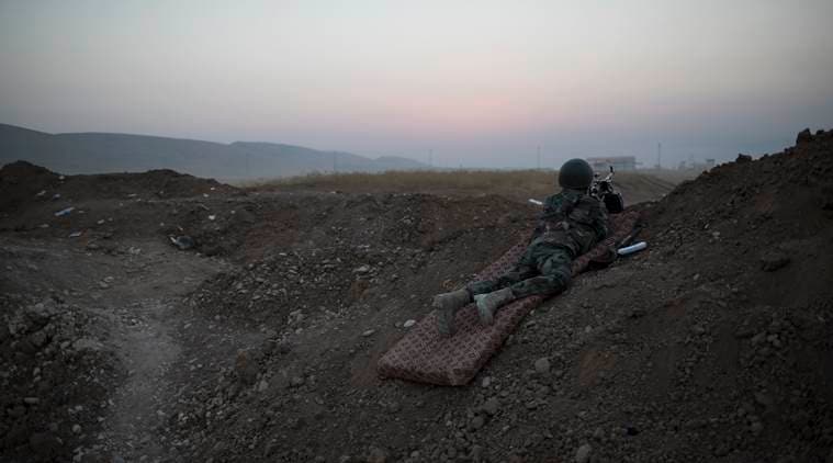 Iraq, ISIS in Iraq, Kurdish forces in Iraq, Bashiqa, Mosul, fight for Mosul, Iraq news, world news, latest news, indian express