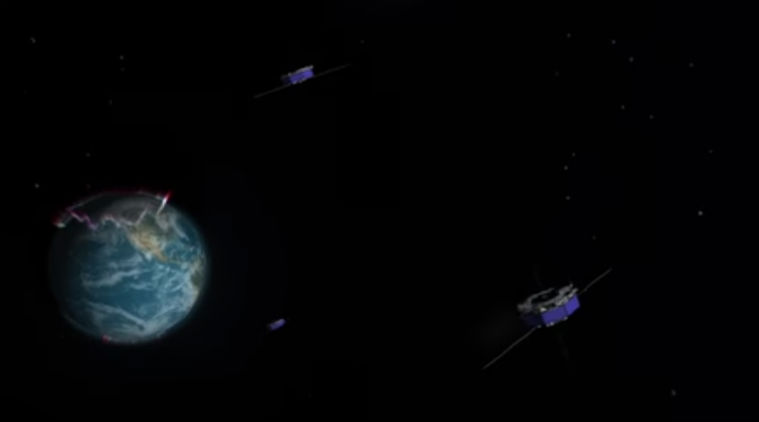 Nasa, Nasa mms, Nasa magnetospheric multiscale mission, guiness world record, Nasa mms world record, mms sattelites, gps, mms gps tracking, space, universe, science news, technology, technology news