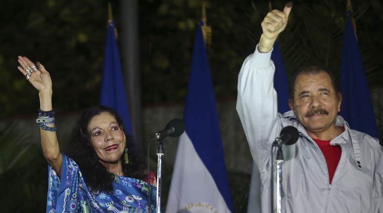 Nicaragua, Nicaragua elections, Nicaragua president, Daniel Ortega, Nicaragua president re-election, world news, latest news, indian express
