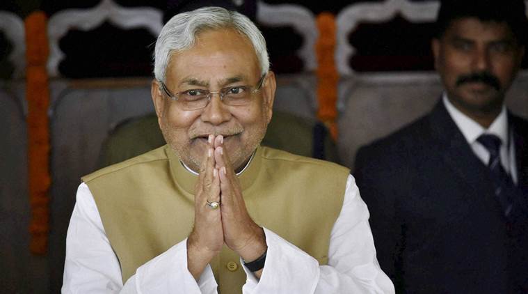 Patna: Bihar Chief Minister Nitish Kumar arrives during the ongoing Winter-session of the Bihar Assembly in Patna on Monday. PTI Photo