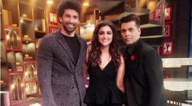karan johar, aditya roy kapoor, parineeti chopra