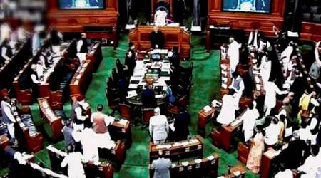 lok sabha, rajya sabha, lok sabha productivity, rajya sabha productivity, budget session, indian express news, india news