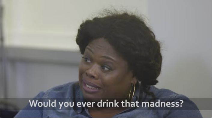 Even after knowing that cow's milk is not as safe as thought to be people thought dog's milk was "madness".(Source: PETA UK/ Youtube)