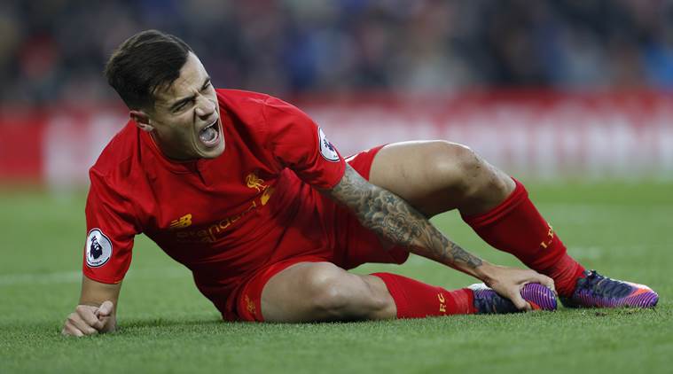 Philippe Coutinho, Coutinho, Coutinho injury, Philippe Coutinho Liverpool, Liverpool vs Sunderland, Sunderland, Premier League, Football news, Football