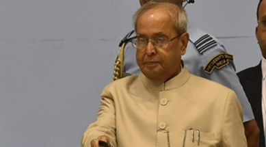 Pranab Mukherjee hyderabad, Pranab Mukherjee, K Chandrasekhar Rao, Bandaru Dattatreya, Nizam palace, news, latest news, India news, national news