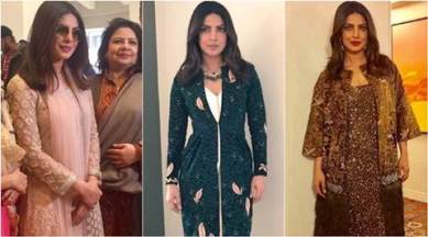 priyanka chopra, priyanka chopra style, priyanka chopra fashion, priyanka chopra see pics, priyanka chopra sarvann, sarvann launch, sabyasachi, priyanka chopra sabyasachi, bollywood fashion, bollywood style, indian express, indian express news