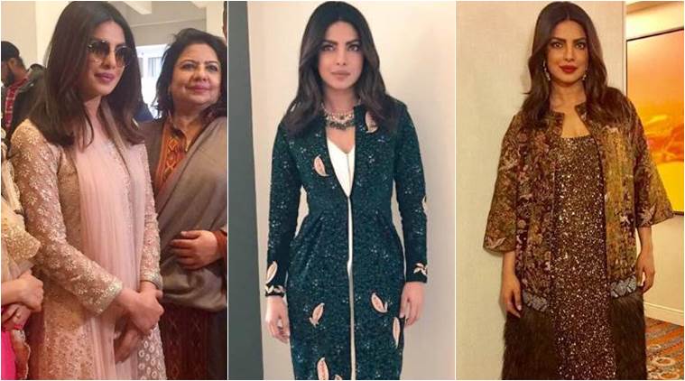 priyanka chopra, priyanka chopra style, priyanka chopra fashion, priyanka chopra see pics, priyanka chopra sarvann, sarvann launch, sabyasachi, priyanka chopra sabyasachi, bollywood fashion, bollywood style, indian express, indian express news