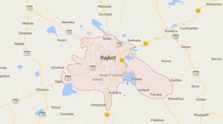 rajkot, rajkot municipal corp, rmc, race course, indian express