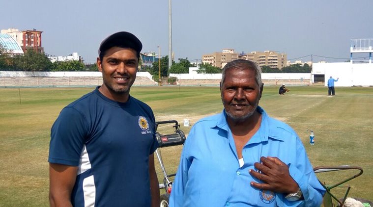 India vs England Rajkot, India vs England 2016 Rajkot, India vs England 2016 Rajkot Test, Ind vs Eng 1st Test, Rasik Makwana, Rasik Makwana Rajkot, Ravindra Jadeja, Cheteshwar Pujara, Cricket