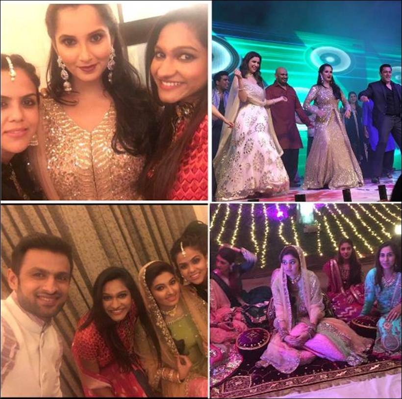Salman Khan Salman Khan dance, Salman photos, Sania Mirza, Sania Mirza sister's sangeet, Parineeti Chopra