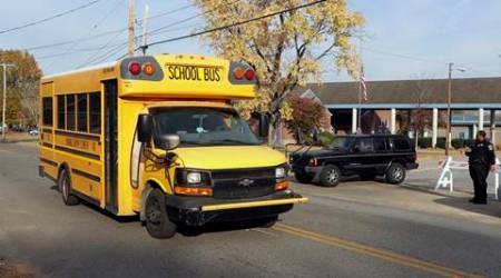 bus accident, texas bus accident, texas cheerleader bus accident, Big Spring bus accident, Iraan-Sheffield School, world news, indian express news