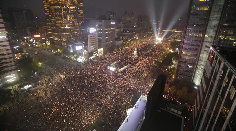 South Korea, South Korea protest, South Korea president, Park Geun-hye, protest against Park Geun-hye, latest news, korea, politics news, latest news, latest world news