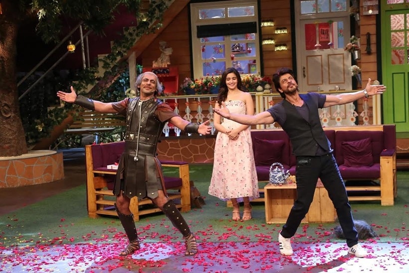shah rukh khan, alia bhatt, dear zindagi, kapil sharma, the kapil sharma show