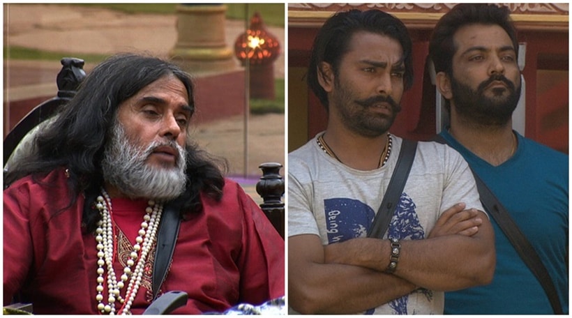 Bigg Boss 10 highlights, Bigg Boss 10 yesterday episode, Swami Om bigg boss 10, swami om emotional bigg boss 10, swami om cries