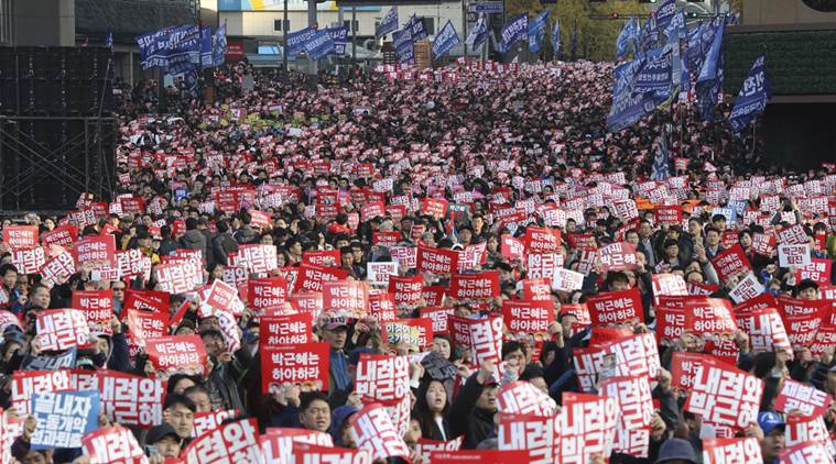 South Korea: Mass rally kicks off in Seoul calling for President Park’s ...