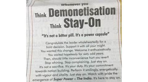 You can’t laugh while reading this demonetisation-inspired ad by this sexual wellness pill brand