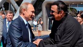 russia, Steven Seagal, vladimir putin, russia putin, putin Steven Seagal, putin seagal, russian citizenship Steven Seagal, Steven Seagal obama, world news, indian express news
